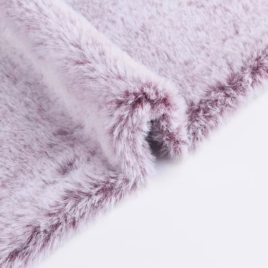 Roter Waschbär-Kunstpelz-Plüsch-Fuchs-Kunstpelz-Polyesterstoff