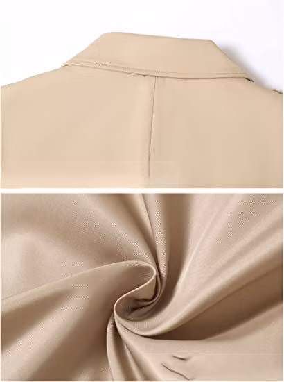 Kundenspezifisches OEM-Drop-Schiff, hochwertige, luxuriöse, modische Daunen-lange Wintermantel-Jacken, Trenchcoats für Damen