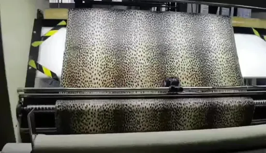 100 % Polyester-Jacquard-Kunst-Sherpa-Fell Eshp-90A